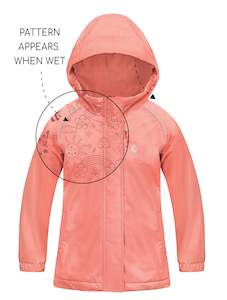 Clothing wholesaling: SplashMagic Storm Jacket - Sorbet | Flower Power