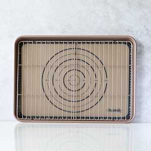 Extra Large Oven Tray, Rack and Liner Bundle