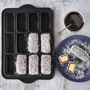 Silicone: Silicone Mini Loaf Pan - Steel Frame