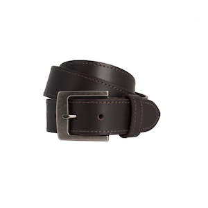 Work Tuff Leather Belt Chocolate