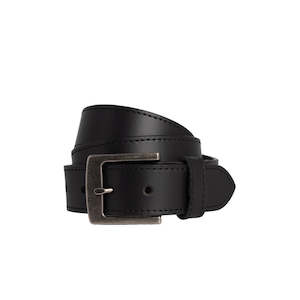 Work Tuff Leather Belt Black