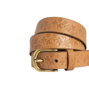 Kylie Leather Belt Natural