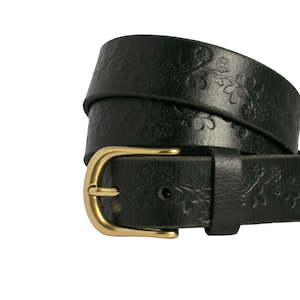 Kylie Leather Belt Black