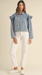 Bella Bejewelled Denim Jacket