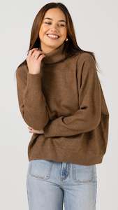 Clothing: Iris Jumper Mocha