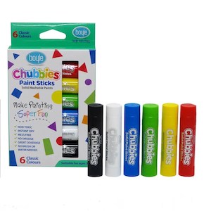 Boyle Chubbies Paint Sticks Classic Set of 6