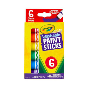 Crayola Washable Paint Sticks 6 pk