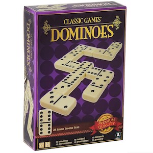 Craft material and supply: Classic Games Double 6 Dominoes