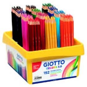 Giotto Colours 3.0 Coloured Pencils - Crate Of 192