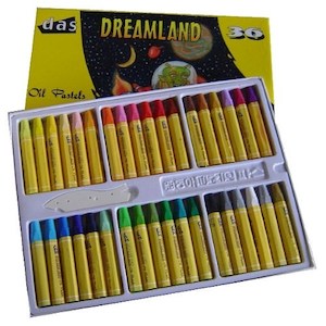 Craft material and supply: Dreamland Oil Pastels Pack of 36