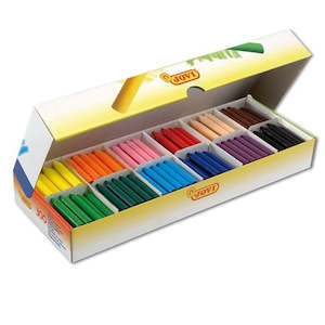 Craft material and supply: Jovi Wax Crayons - Box Of 300