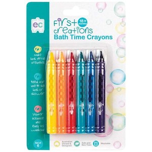 EC First Creations Bathtime Crayons- Pack of 6 - 18 months+