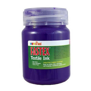 Craft material and supply: FAS Textile Fabric Ink - 250ml