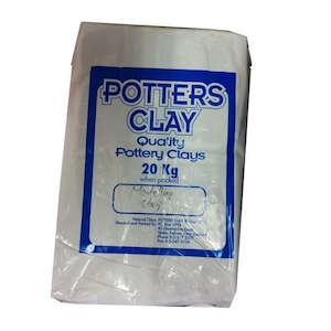 Craft material and supply: Potters Clay 20Kg White