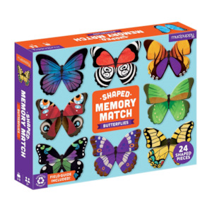 Mudpuppy Shaped Memory Match Butterflies