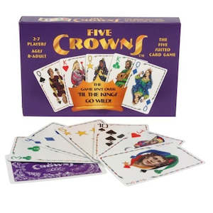 Five Crowns Card Game - Ages 8Yr+