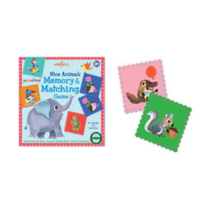 Craft material and supply: EeBoo Pre-School Nice Animals Memory Game