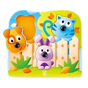 Craft material and supply: Hape Junior Big Nose Pets Puzzle