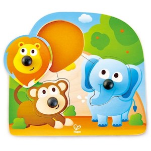 Craft material and supply: Hape Junior Big Nose Jungle Puzzle