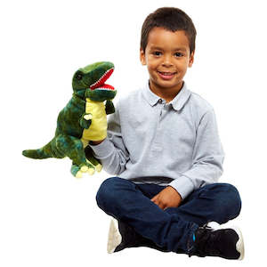 The Puppet Company Full Bodied Baby Dino T-Rex Green