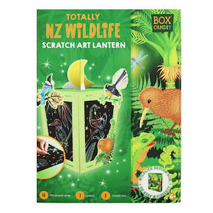 Totally NZ Wildlife Scatch Art Lantern