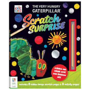 Craft material and supply: Scratch Surprise the Very Hungry Caterpillar