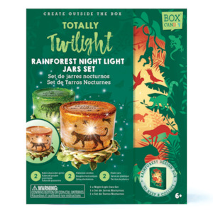 Craft material and supply: Box Candiy  Totally Twilight: Rainforest Jars