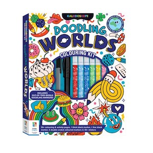 Kaleidoscope Colouring Doodling Worlds