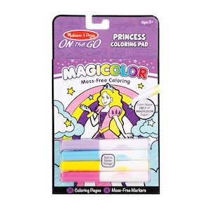 Craft material and supply: Melissa & Doug Magicolor Colouring Pad Princess