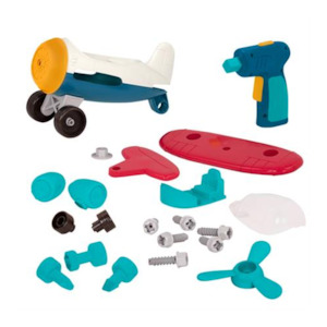 Craft material and supply: Battat Wonder Wheels Take Apart Airplane