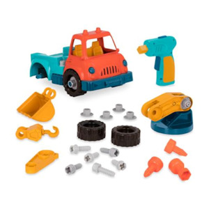 Battat Wonder Wheels Take Apart Crane Truck