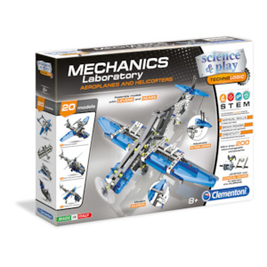 Craft material and supply: Science & Play Mechanic Lab Planes & Helicopters