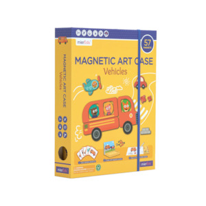 MierEdu  Magnetic Art Case Vehicles