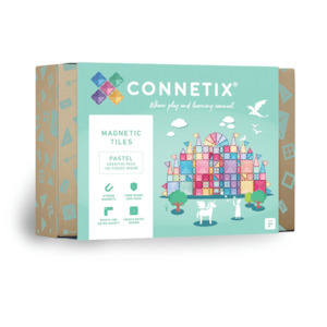 Craft material and supply: Connetix Pastel Creative Pack 120pc