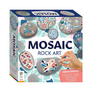 Craft material and supply: Hinkler Mosaic Rock Art Set