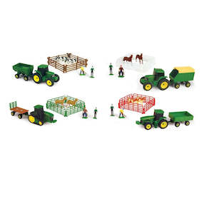 John Deere 10 Piece Mini Farm Set