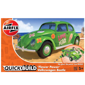 Airfix Quickbuild Set-VW Beetle Flower Power