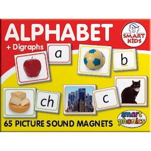 Craft material and supply: Smart Kids Alphabet Magnets