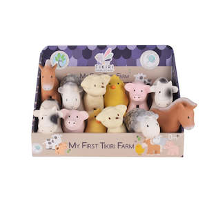 My First Tikiri Farm Animal & Bath Toy