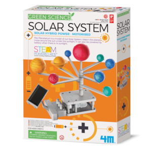 Craft material and supply: 4M Hybrid Solar System