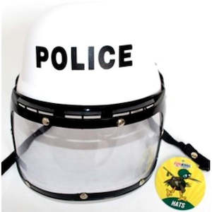 Craft material and supply: Police Helmet With Visor- Preschool