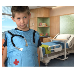 Craft material and supply: Career Vest Dressup Doctor