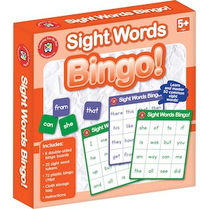 LCBF Sight Words Bingo