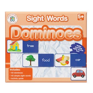 Craft material and supply: LCBF Sight Words Dominoes