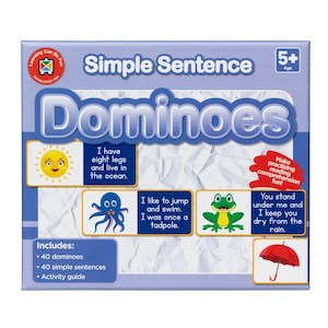 Craft material and supply: LCBF Simple Sentence Dominoes