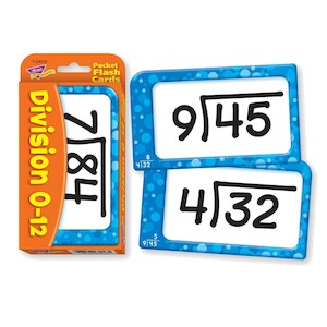 Trends Pocket Flash Cards Division - 8Yr+