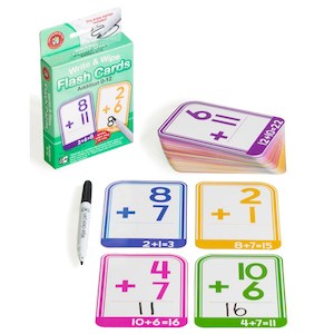 LCBF Write and Wipe Flash Cards - Addition