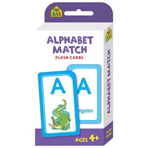 School Zone Alphabet Match Flash Cards