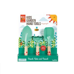 Beetle & Bee Kids Garden Hand Tool Set