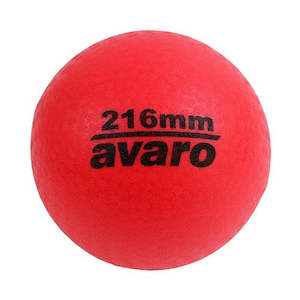 Avaro PVC Playground Ball 8.5" (216mm) Red